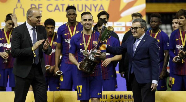 Barcelona conquista la Supercopa de Cataluña