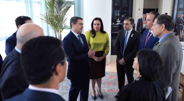 Juan Orlando Hernández propone alianza entre Honduras, EEUU e Israel