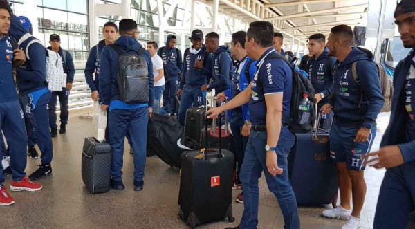 Selección de Honduras se instala en Chile para disputar amistoso internacional
