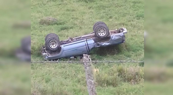 Un joven muerto y una mujer herida deja accidente de tránsito en Santa Bárbara