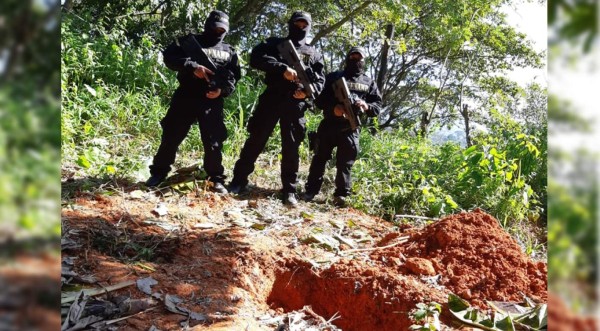 Encuentran enterrado el cadáver de una persona en colonia de La Ceiba