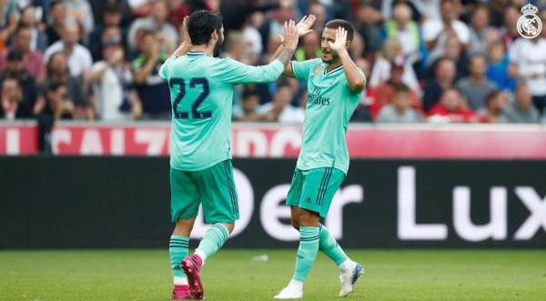 Video: Real Madrid venció al Salzburgo con golazo de Eden Hazard