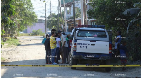 Desconocidos tiran el cadáver de un hombre en colonia de San Pedro Sula