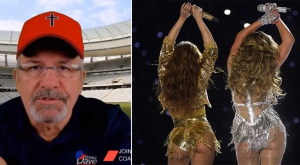 Hombre asegura que show de Shakira y JLo puso su alma en 'peligro de fuego infernal', planea demandar a Super Bowl