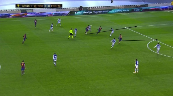 Video: El golazo de Frenkie de Jong que abrió el marcador en el Barcelona - Real Sociedad