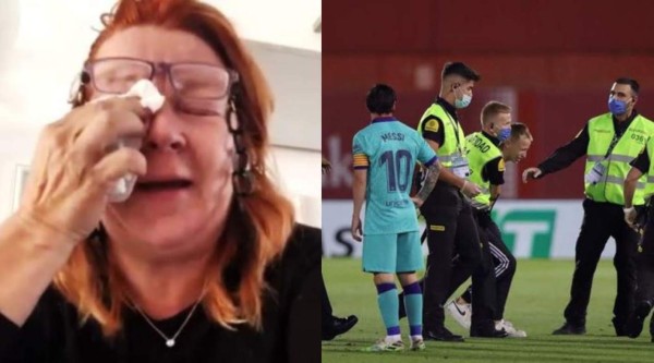 Madre del joven que invadió el Mallorca - Barcelona ofrece disculpas y revela castigo que le impuso a su hijo