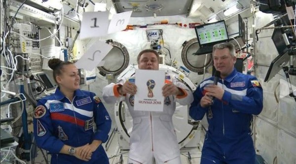 Rusia presenta su logo desde la Estación Espacial Internacional