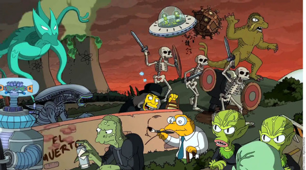 Guillermo del Toro convierte a Los Simpsons en monstruos
