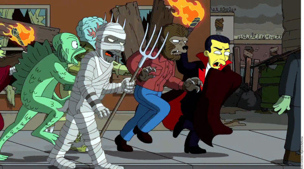 Guillermo del Toro convierte a Los Simpsons en monstruos