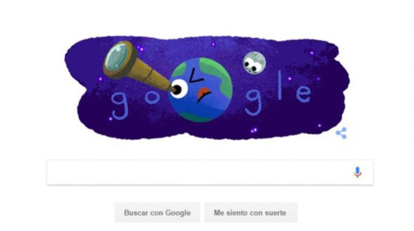 Google dedica su doodle al hallazgo de los 7 planetas