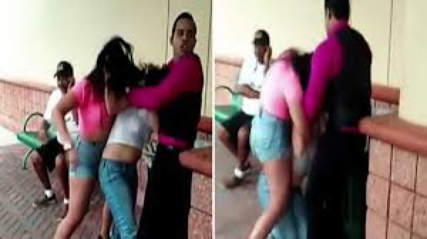 Video: Tremenda pelea de mujeres por un hombre