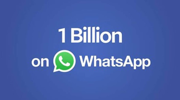 WhatsApp ya tiene 1,000 millones de usuarios