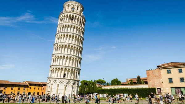 La razón por la cual la Torre de Pisa, está cada vez menos inclinada