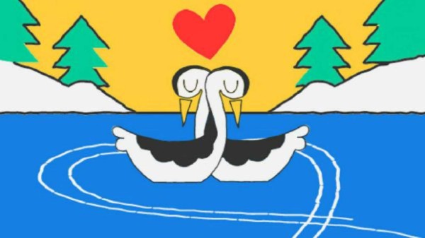 Google celebra el Día del Amor con romántico Doodle