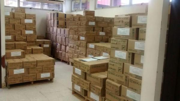 Abastecen el Rivas con L3.7 millones en medicamentos