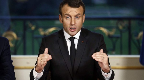 Macron: Francia 'atacará' si hay 'pruebas fehacientes' del uso de armas químicas en Siria