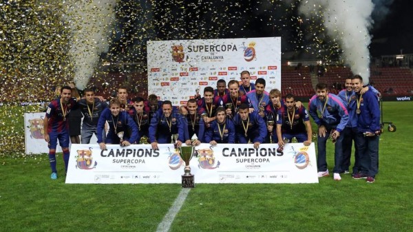 Barcelona se lleva la Supercopa catalana ante el Espanyol