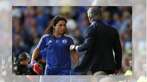 Mourinho aparta del banquillo a Eva Carneiro