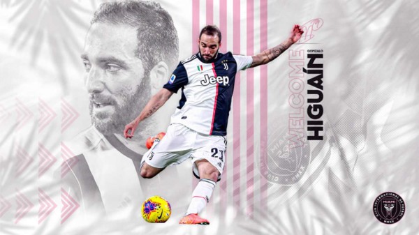 Oficial: Higuaín ya es jugador del Inter Miami de Beckham y será el mejor pagado de la MLS