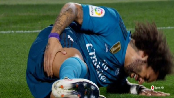 Marcelo se lesiona y enciende las alarmas en Real Madrid
