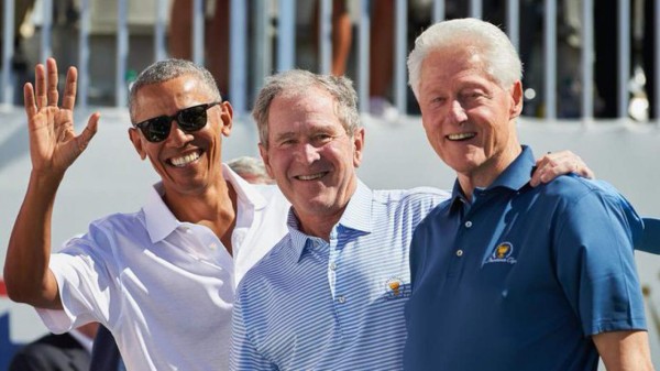 Obama, Bush y Clinton, listos para vacunarse públicamente contra covid-19