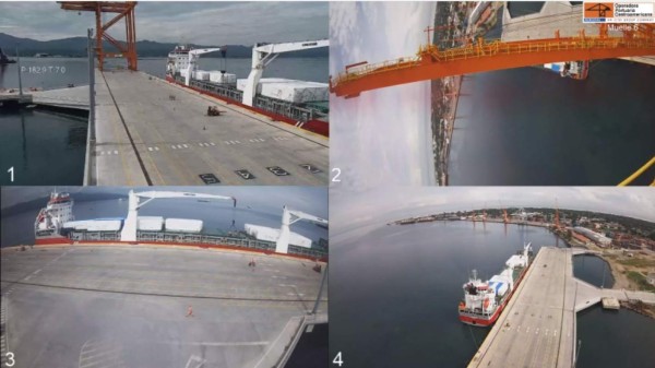 Barco con hospitales llega a muelle de Puerto Cortés