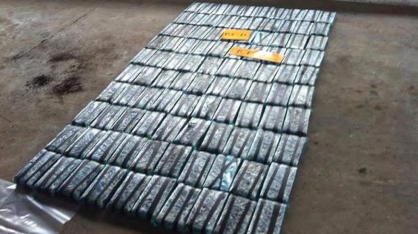 Cae en Costa Rica un nicaragüense con 100 kilos de cocaína