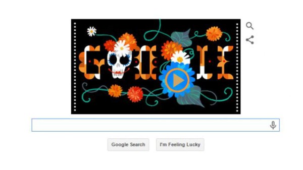 Google honra a los muertos con su doodle