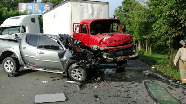 Muere agente antiextorsión en accidente de tránsito en La Ceiba