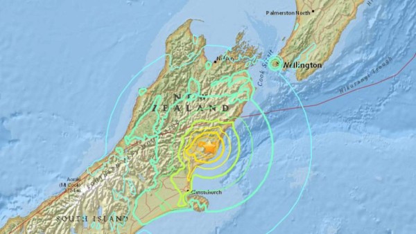 Terremoto de magnitud 6,1 sacude Nueva Zelanda