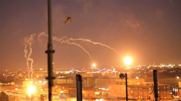 Impactan dos cohetes cerca de la Embajada de EEUU en Irak