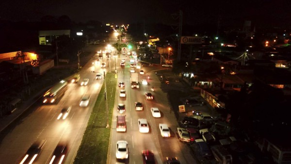 Más de 5,000 lámparas led hay instaladas en avenidas y bulevares