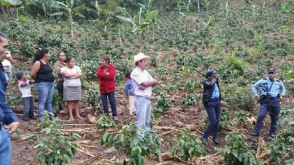 En un cafetal de Copán encuentran el cuerpo de un recién nacido