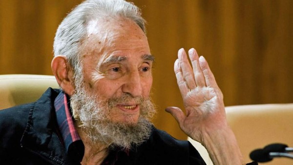 Foto en vida de Fidel Castro.
