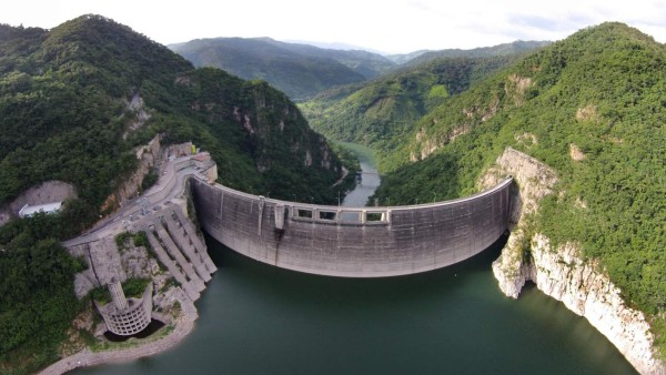 'El Cajón' es la planta hidroeléctrica y de control de inundaciones más grande de Honduras.