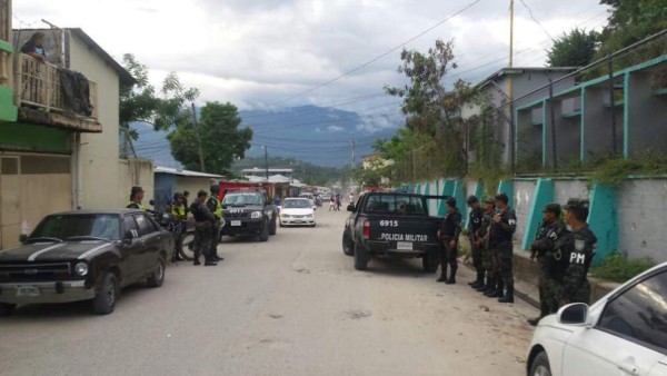 Operación Espartano deja varios allanamientos en la zona centro de Honduras