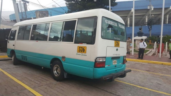 Una persona herida deja tiroteo en bus urbano en Tegucigalpa