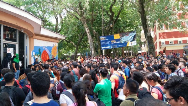 El MEU vuelve con las tomas en reinicio de clases en Unah-VS