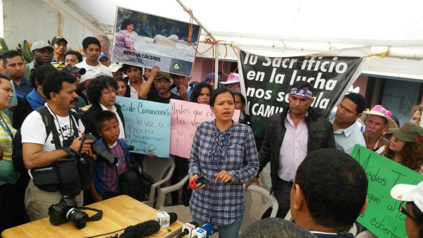 Piden que comisión internacional investigue muerte de Berta Cáceres