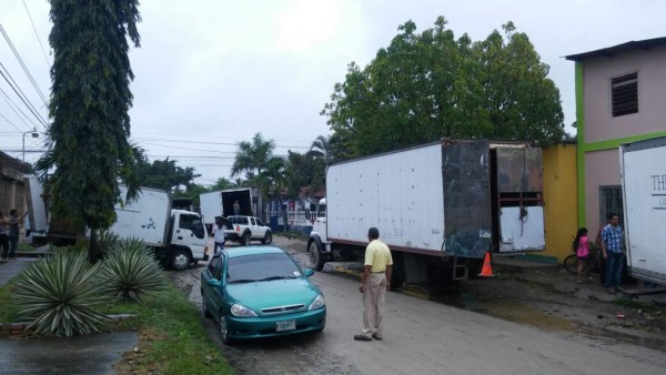 Policías y militares se instalan en la Reparto Lempira