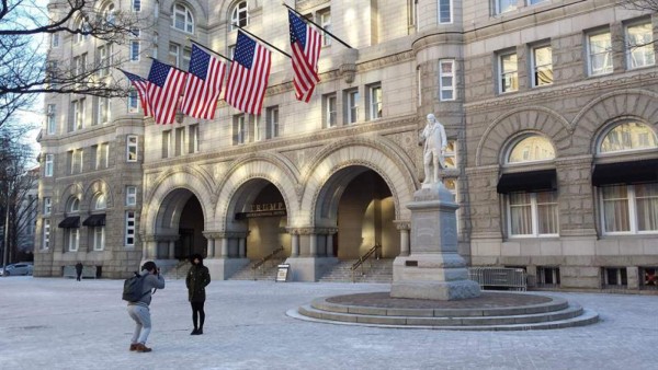 El hotel de Trump en Washington gana dos millones de dólares solo en cuatro meses  