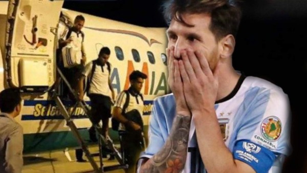 Messi estuvo a 18 minutos de morir en el avión del Chapecoense