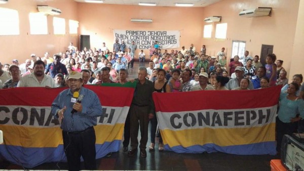 Conafeph demanda legalización de tierras en el Valle de Sula