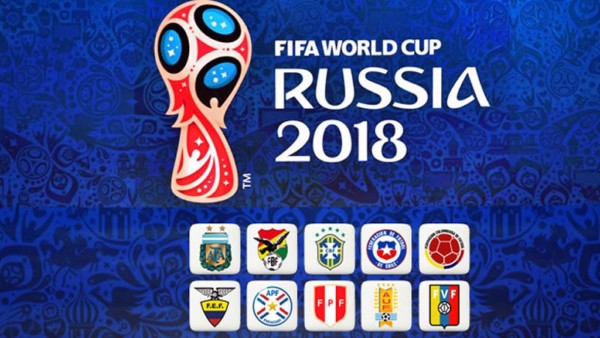Tabla de posiciones de la eliminatoria de Conmebol rumbo al Mundial de Rusia 2018