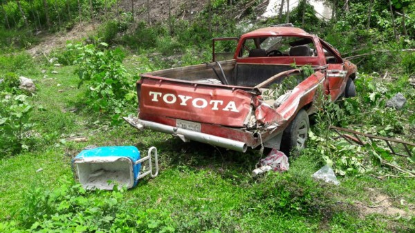 Una niña muerta y cuatro heridos deja accidente de tránsito en La Ceiba