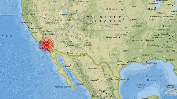 Sismo de magnitud 4 estremece a California