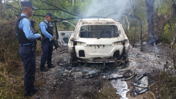 Calcinan a dos personas dentro de una camioneta en San Manuel