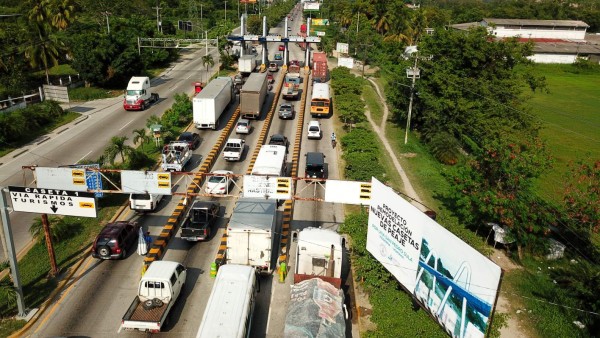 Despejar peajes de San Pedro Sula en las horas pico va para largo