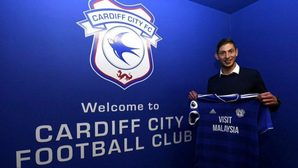 Cardiff City a Emiliano Sala: 'Estarás siempre en nuestros pensamientos'
