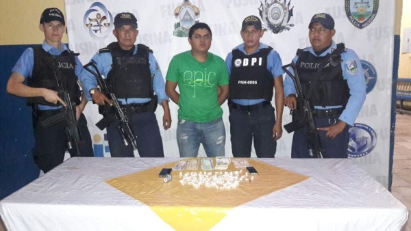 En operativo detienen a presunto traficante de droga